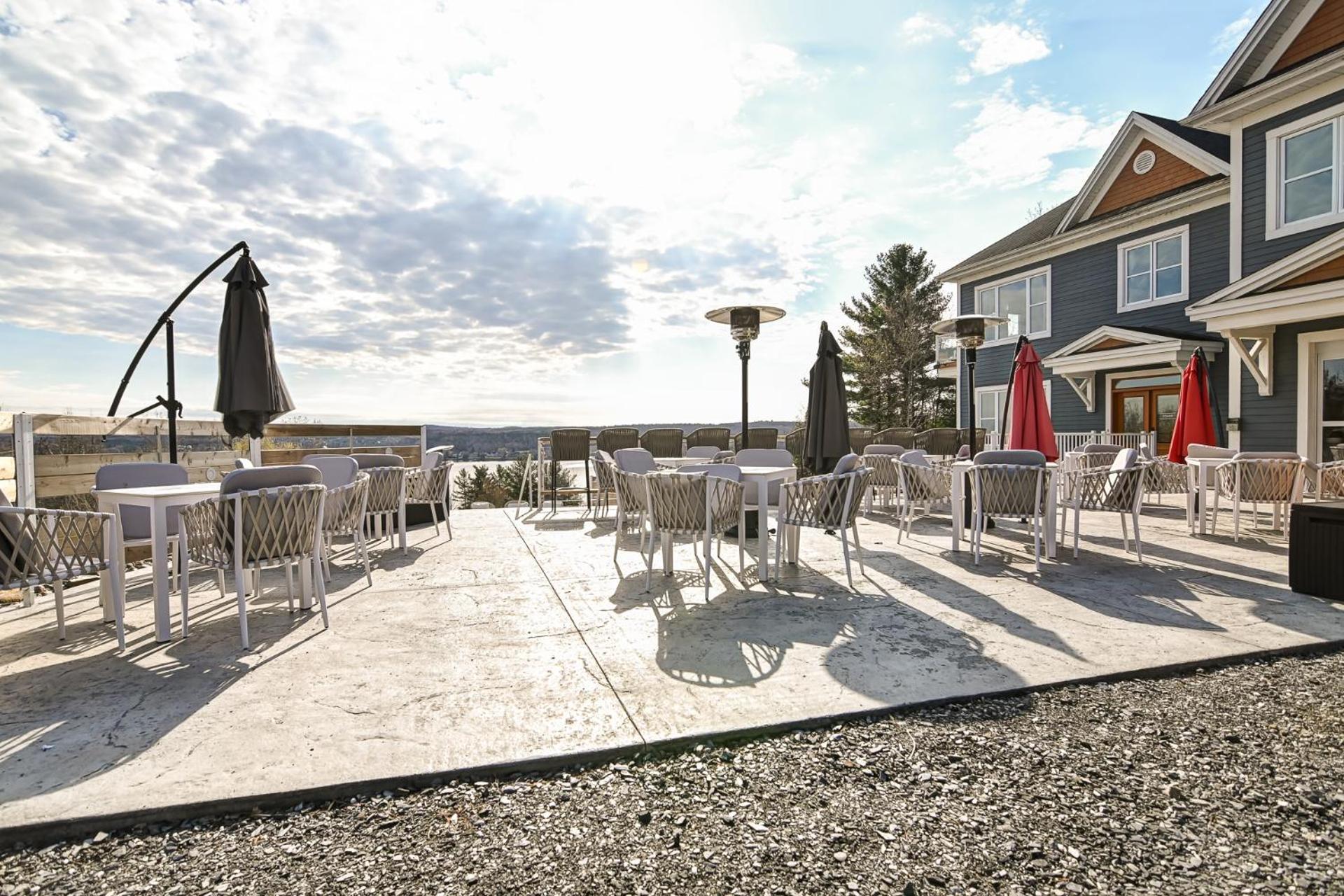 Location Au Sommet Du Lac Magog Exteriör bild