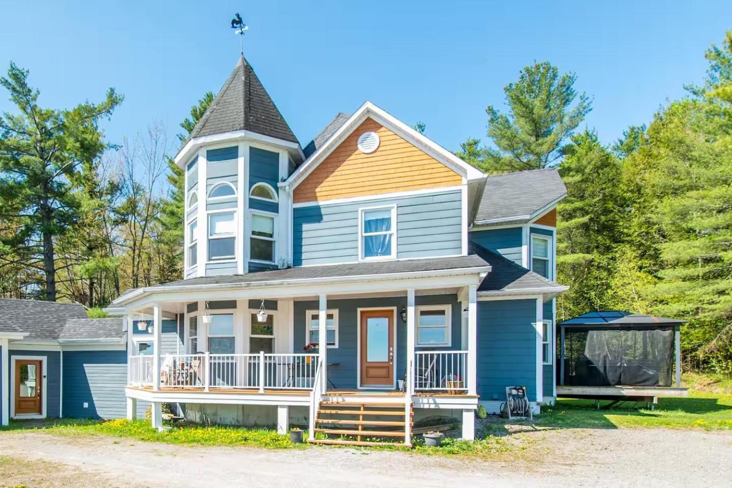 Location Au Sommet Du Lac Magog Exteriör bild