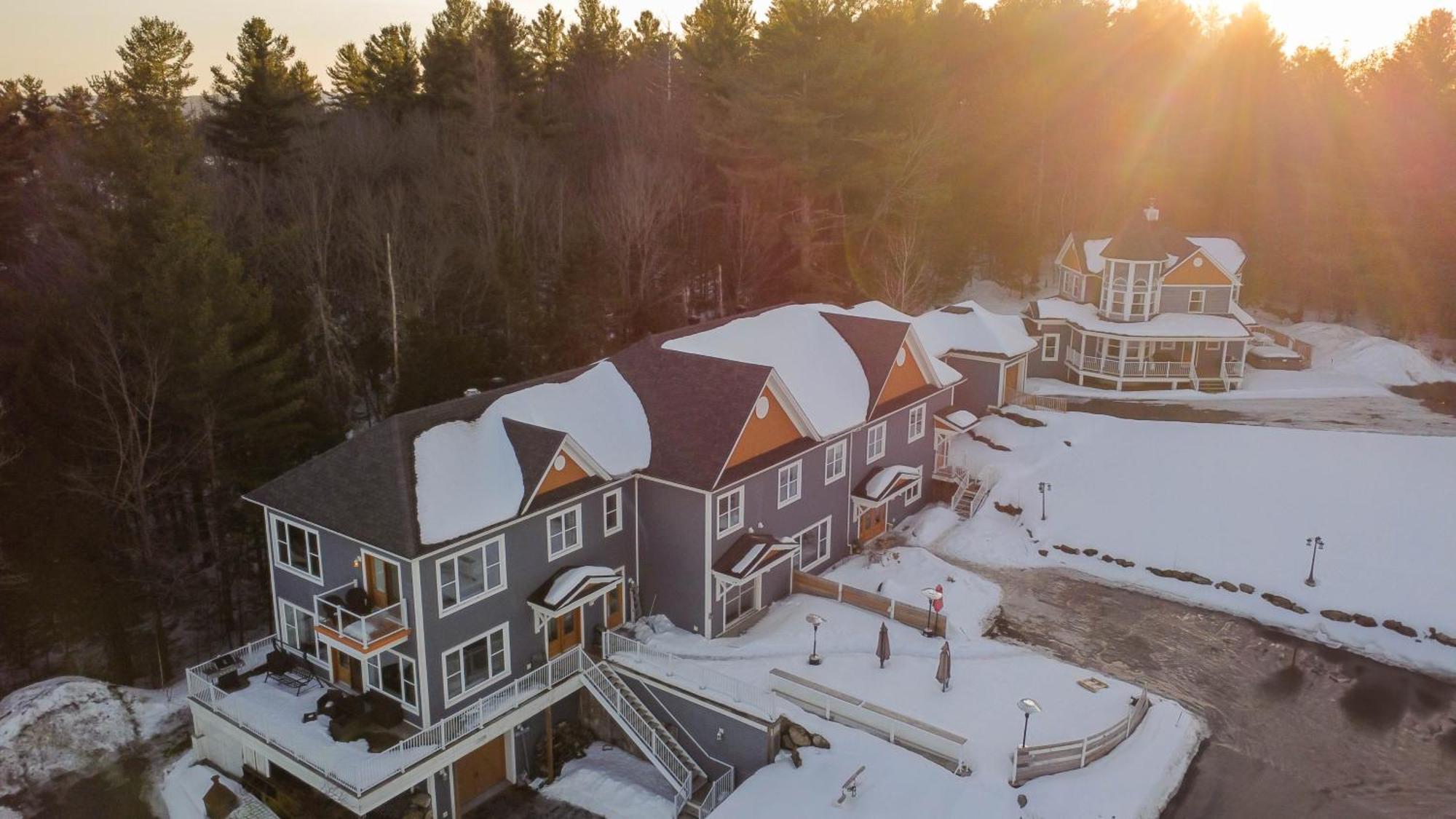 Location Au Sommet Du Lac Magog Exteriör bild