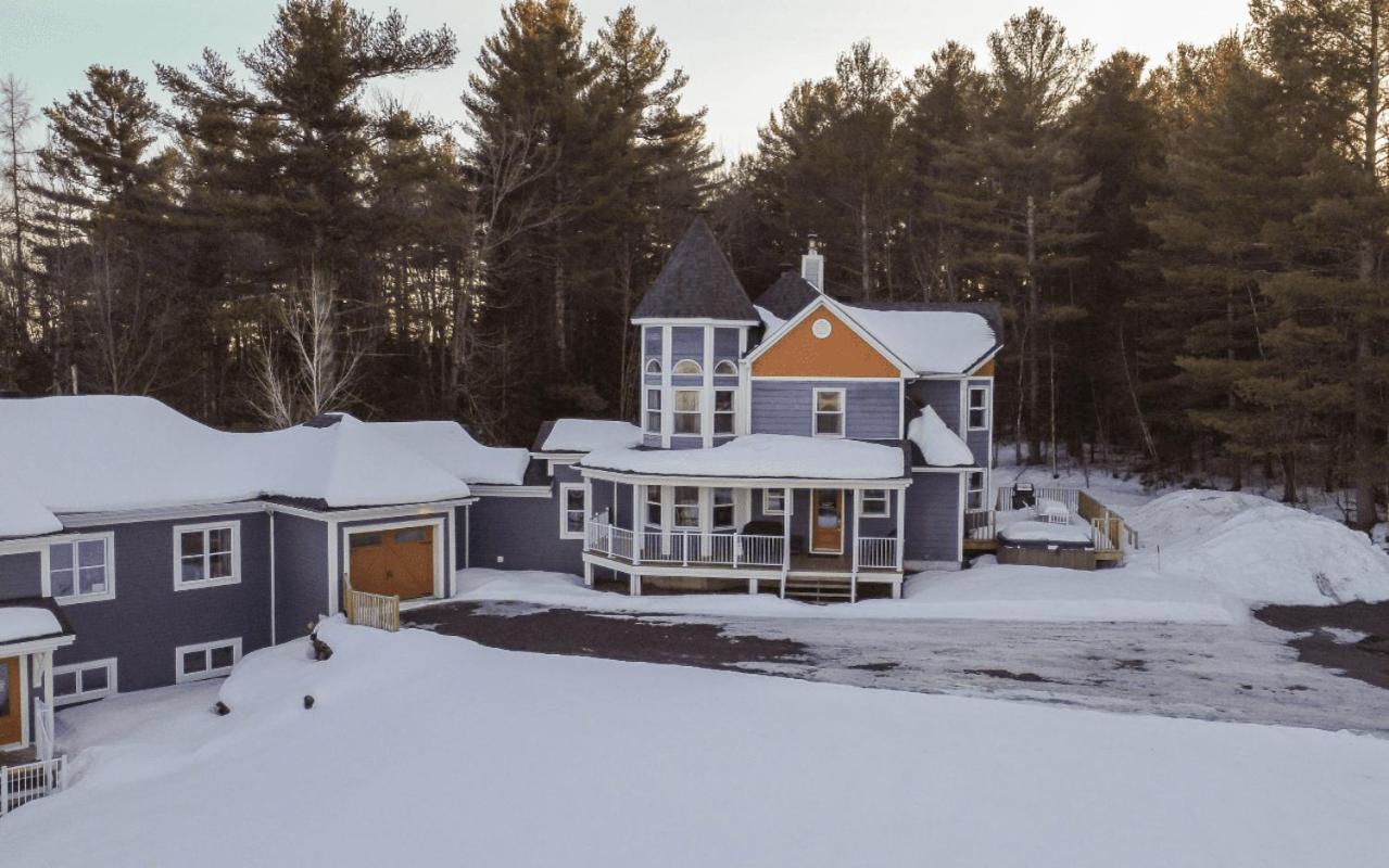 Location Au Sommet Du Lac Magog Exteriör bild